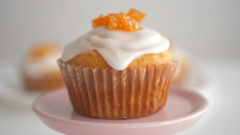 Апельсиновые кексы "Удачные" без яиц и молочных продуктов - YouTube - «Видео советы»