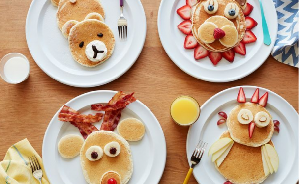 Завтрак для ребенка: готовим забавные блины - «СЕМЬЯ»