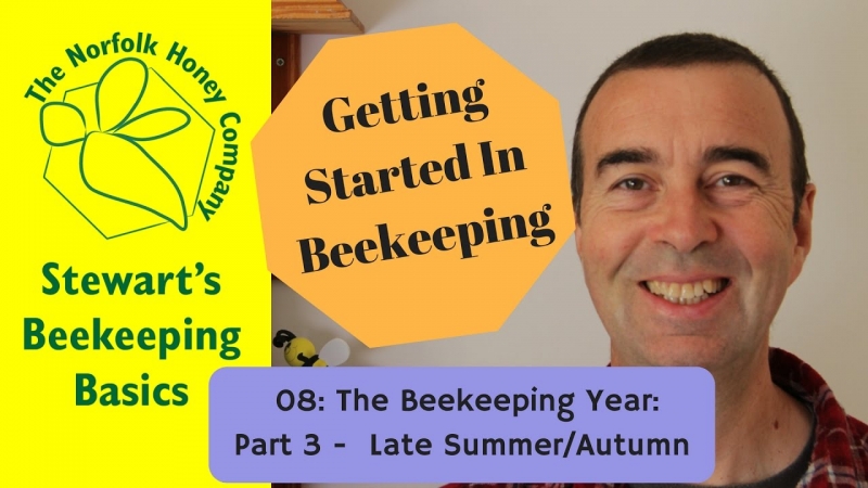 Getting Started in Beekeeping: 08: The Beekeeping Year Part 3 - The Norfolk Honey Co. #Beekeeping - YouTube - «Видео советы»