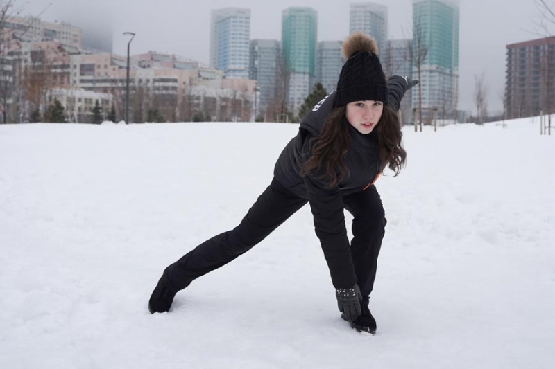 Программа тренировок на улице зимой: 8 упражнений - «Красота и здоровье»