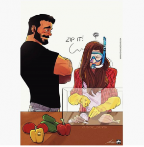 Израильский художник рисует трогательные комиксы о семейной жизни - «Разное»