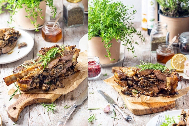 Для мужчин и голодных: кому необходимо приготовить сочную говяжью корейку с грибами - «Я и Кухня»