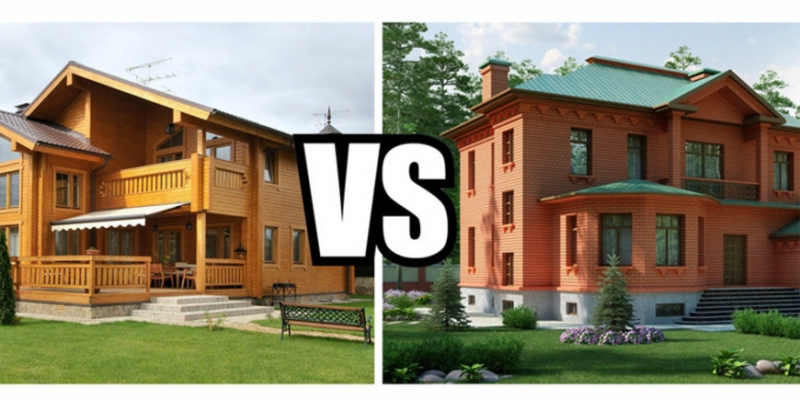 Почему строительство деревянных домов популярнее кирпичных - «Бизнес»