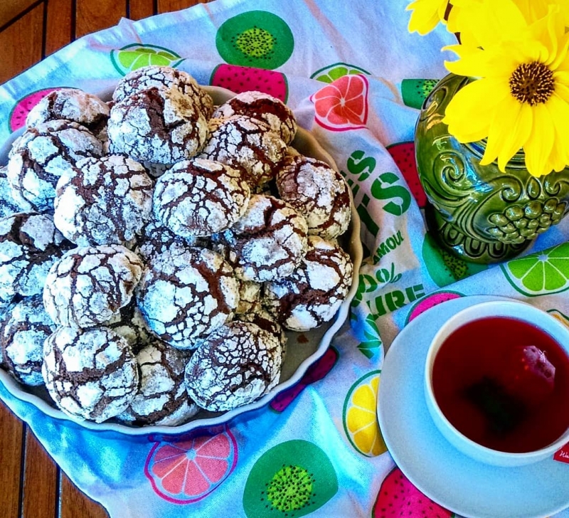 Любителям шоколада посвящается: мраморное печенье с неповторимым ароматом - «Я и Кухня»
