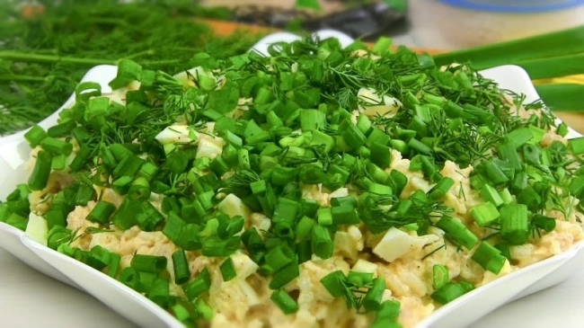 Морской салат на каждый день - «Закуски»