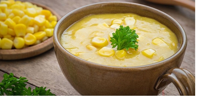 Суп карри со сладкой кукурузой - «Первое блюдо»