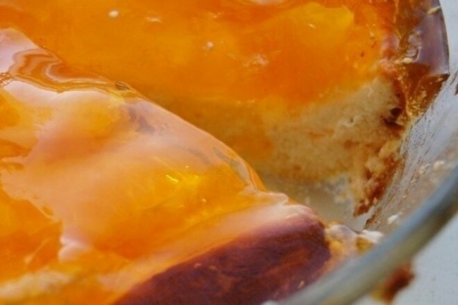 Творожно-мандариновая запеканка с апельсиновым желе - «Второе блюдо»