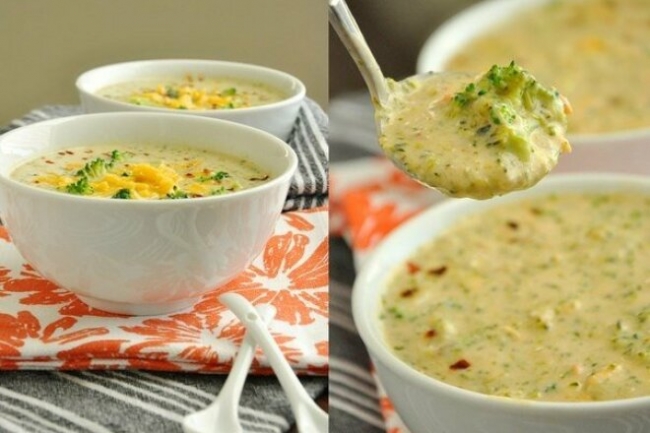 Сливочно-сырный суп с брокколи и специями - «Первое блюдо»