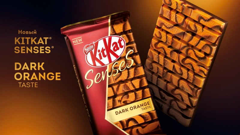 Роскошная новинка KitKat: благородное сочетание апельсина и темного шоколада - «Я и Кухня»